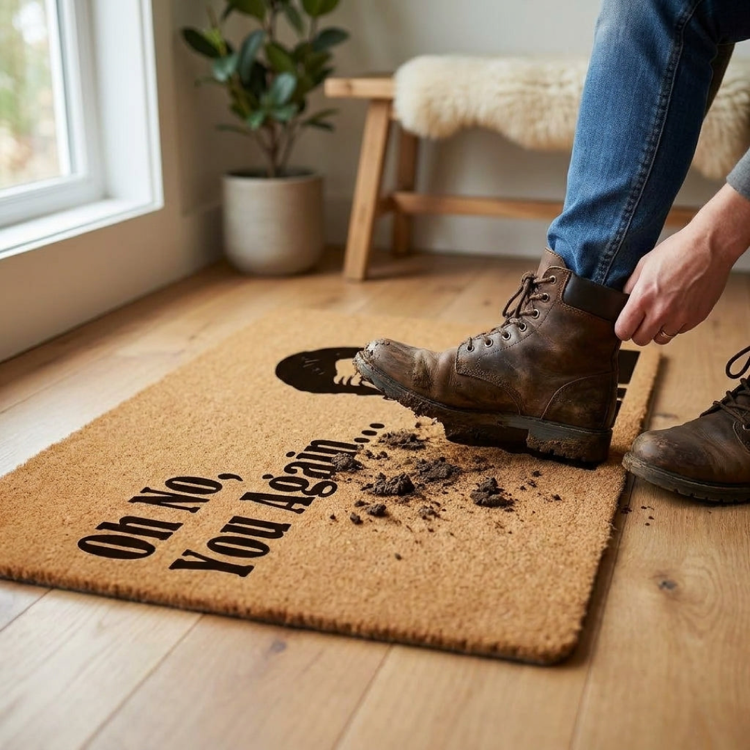 Sassy Door Mat for a Cleaner Entryway