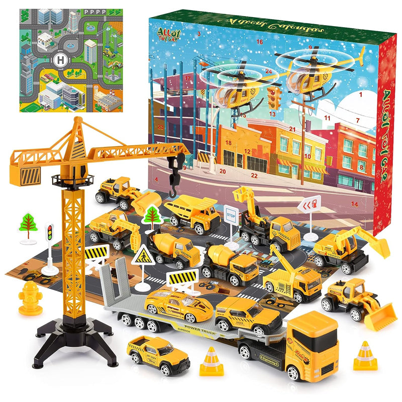 Construction Advent Calendar For Creative Play