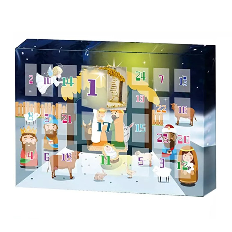 Nativity Advent Calendar For Family Countdown