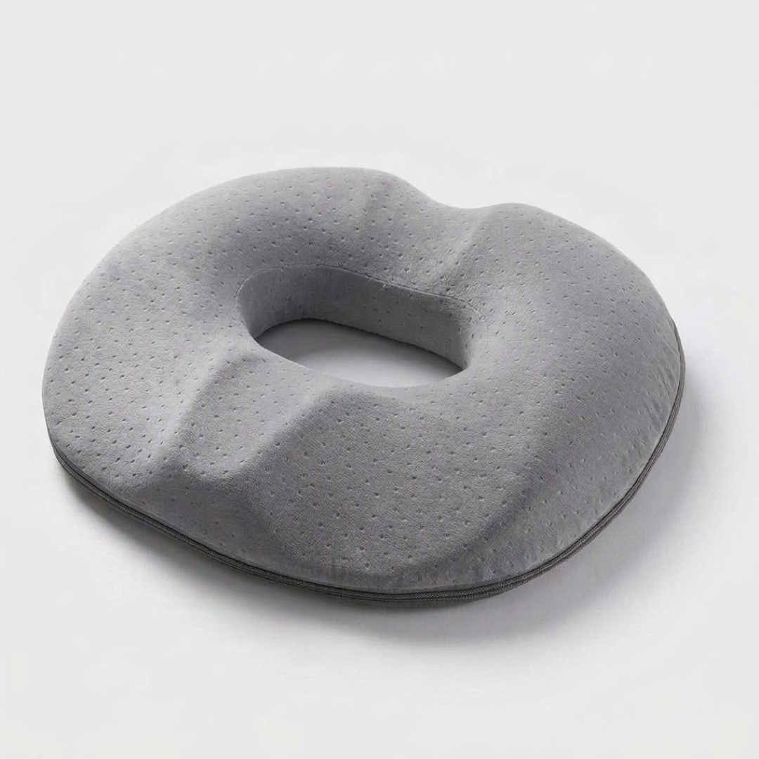 Contoured Memory Foam Seat Cushion with Washable Cover