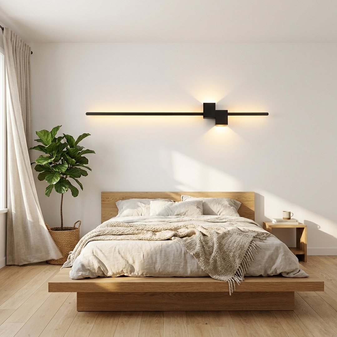 Linear LED Wall Light for Soft, Glare-Free Glow