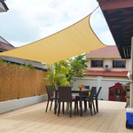 Sculptural Shade Sail for Cooler Outdoor Living
