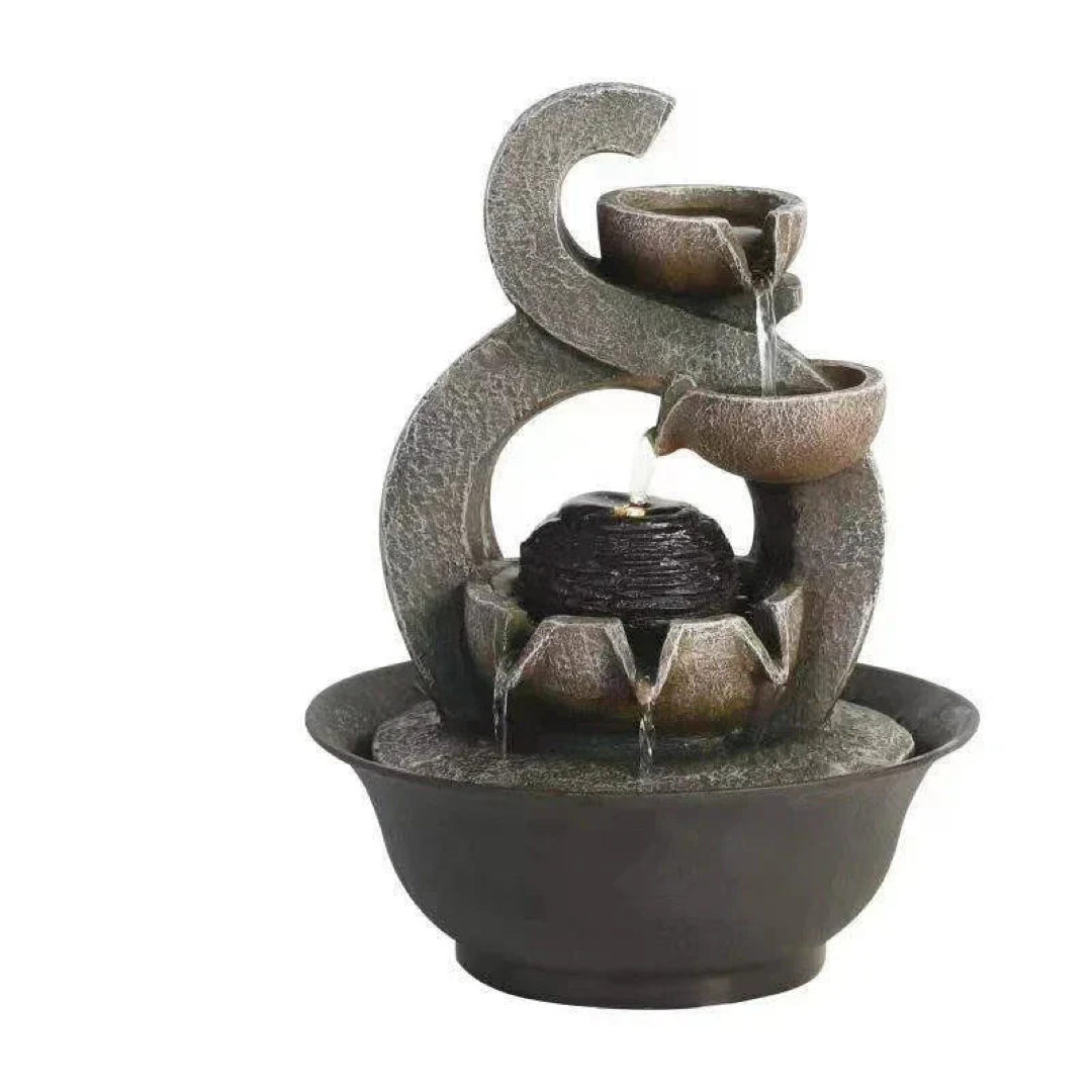 Sculptural Tabletop Fountain for Everyday Calm