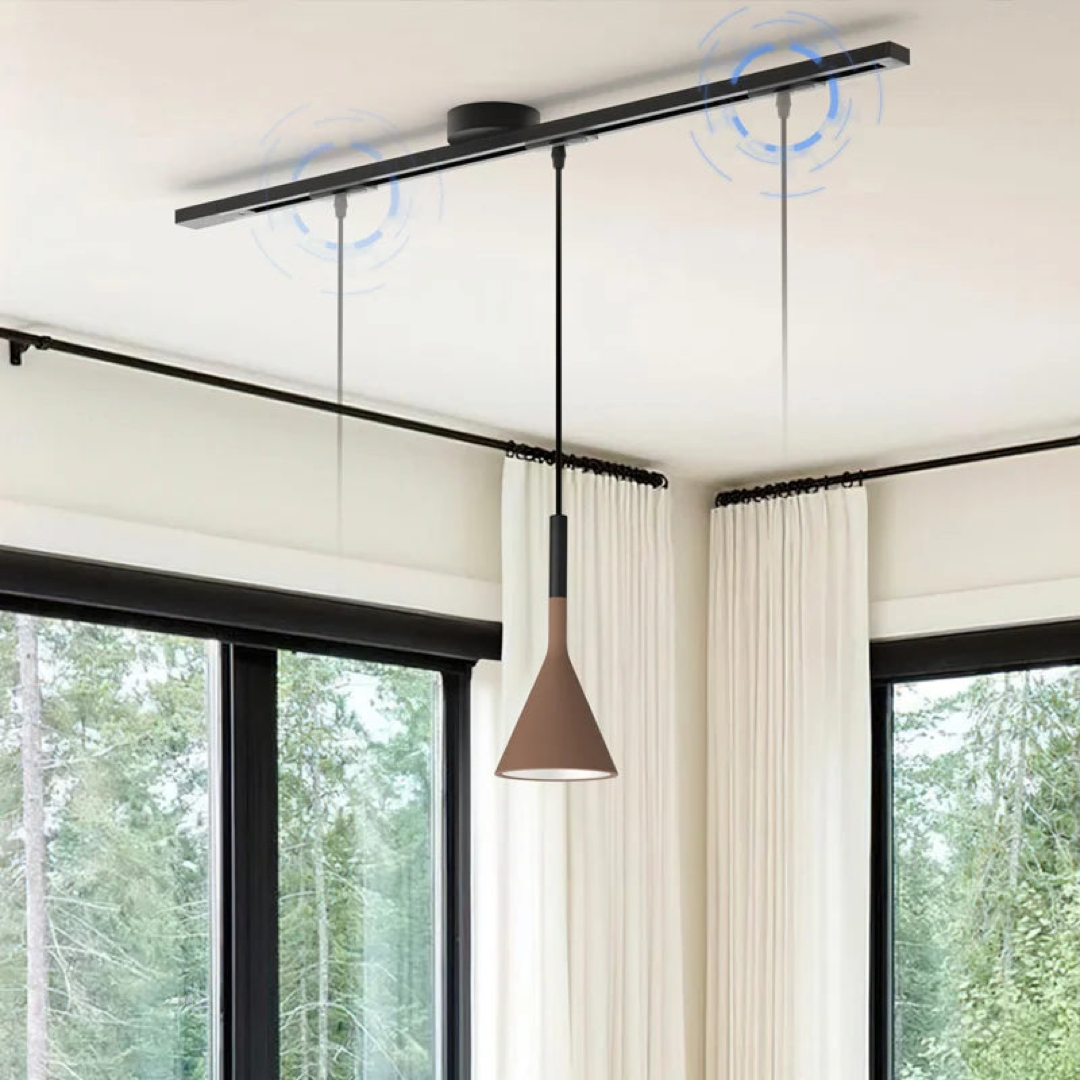 Adjustable Pendant Rail for Effortless Repositioning