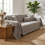 Stay-Put Sofa Cover for a Neater Living Room