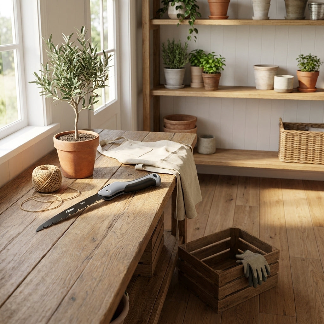 Locking Folding Saw for Effortless Pruning