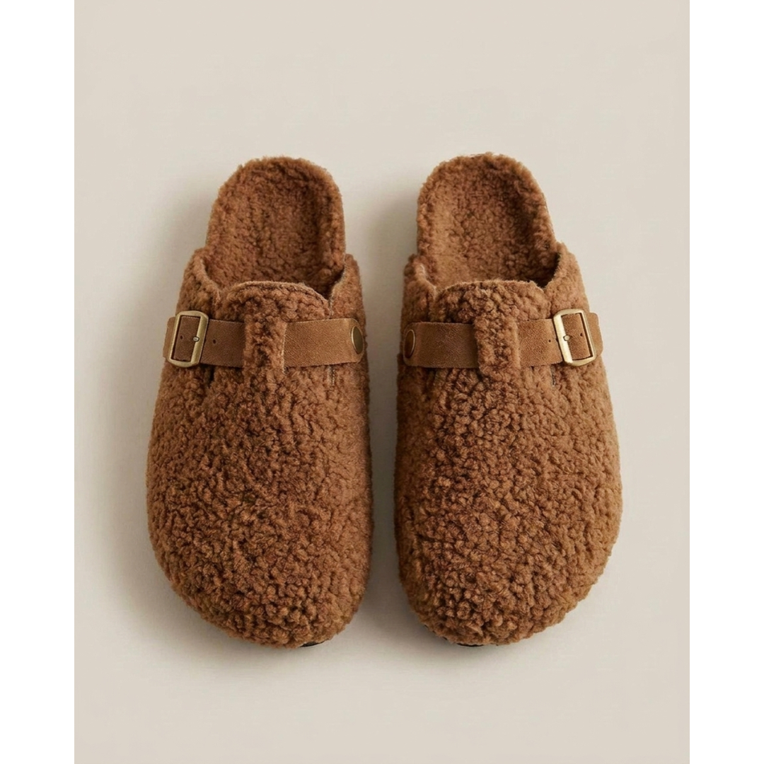 Sheepskin Wool Shoes for Warm Winter Steps