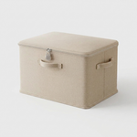 Secure Foldable Storage Box for Tidy Closets