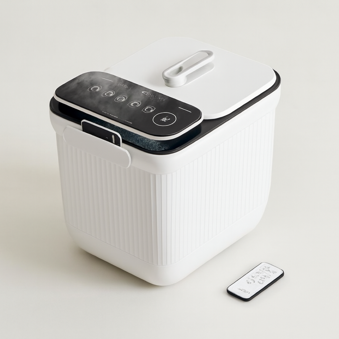 Collapsible Heated Foot Spa for Effortless Relief