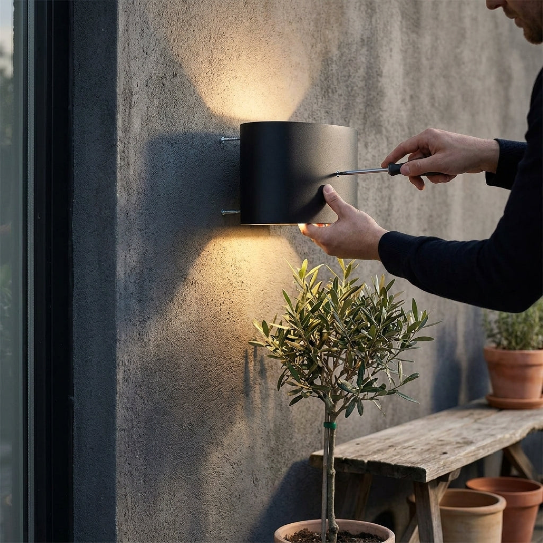 Outdoor LED Wall Light for Safer Evenings