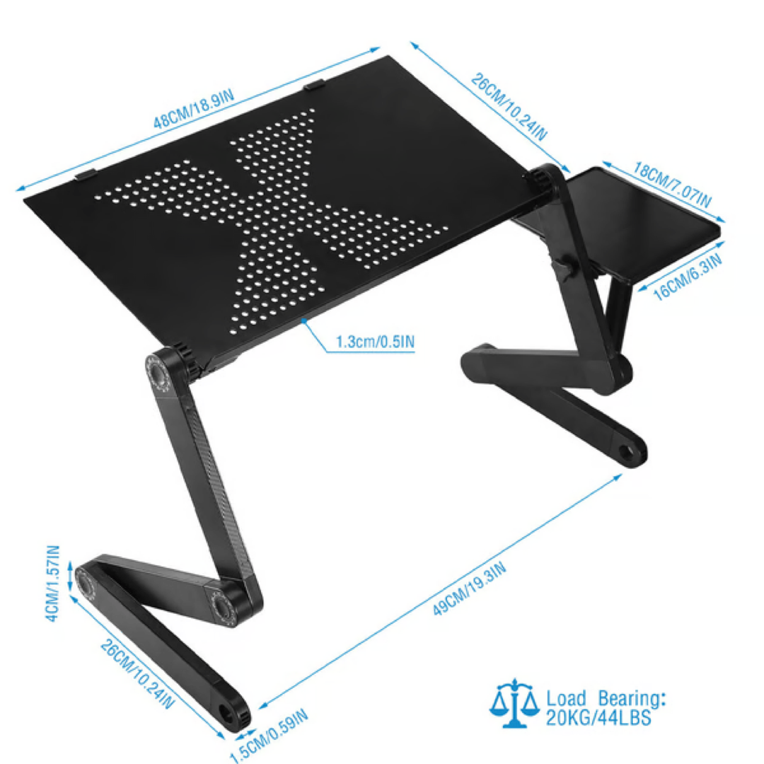 Rotating Laptop Stand for Ergonomic Comfort