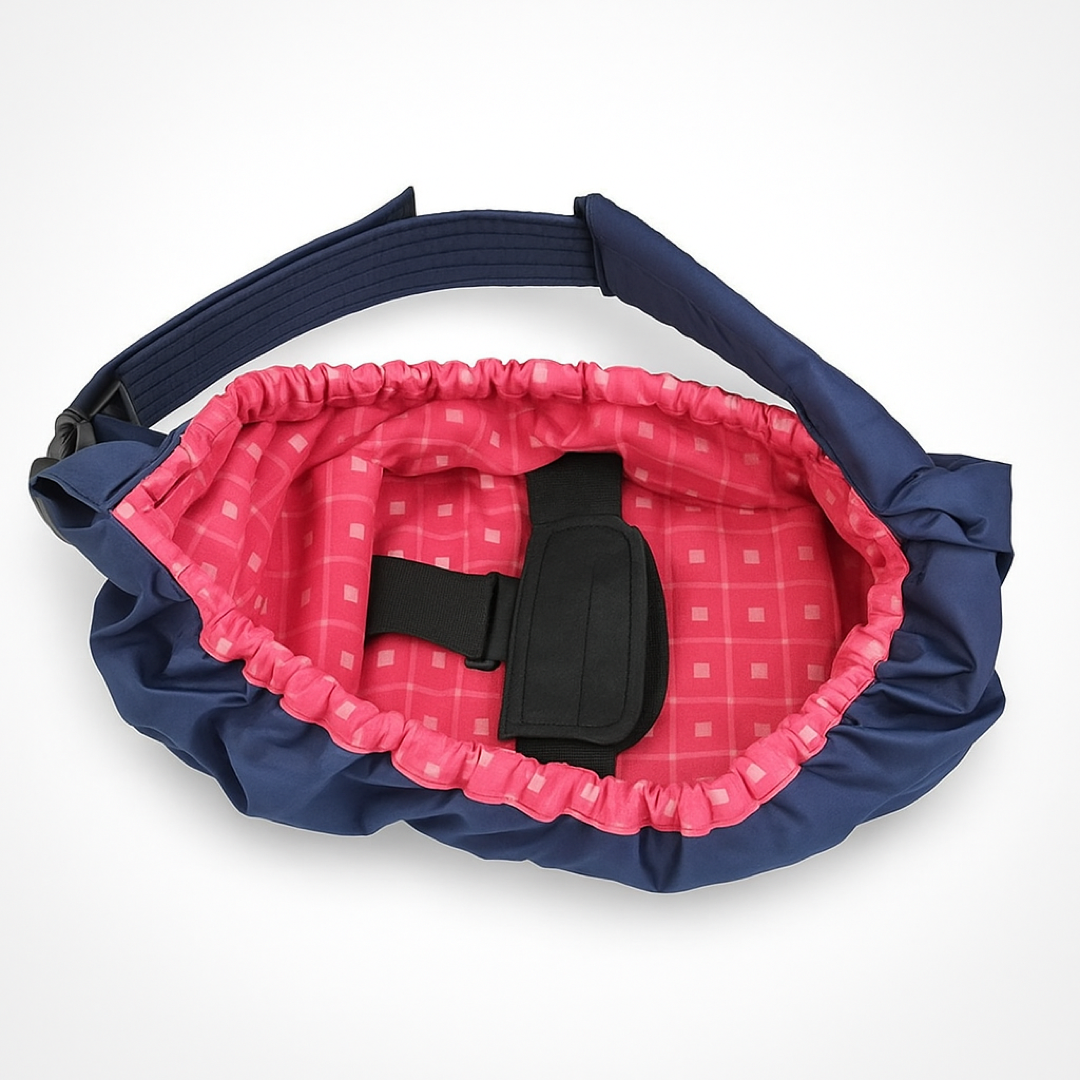 Cotton Baby Wrap for Hands-Free Comfort