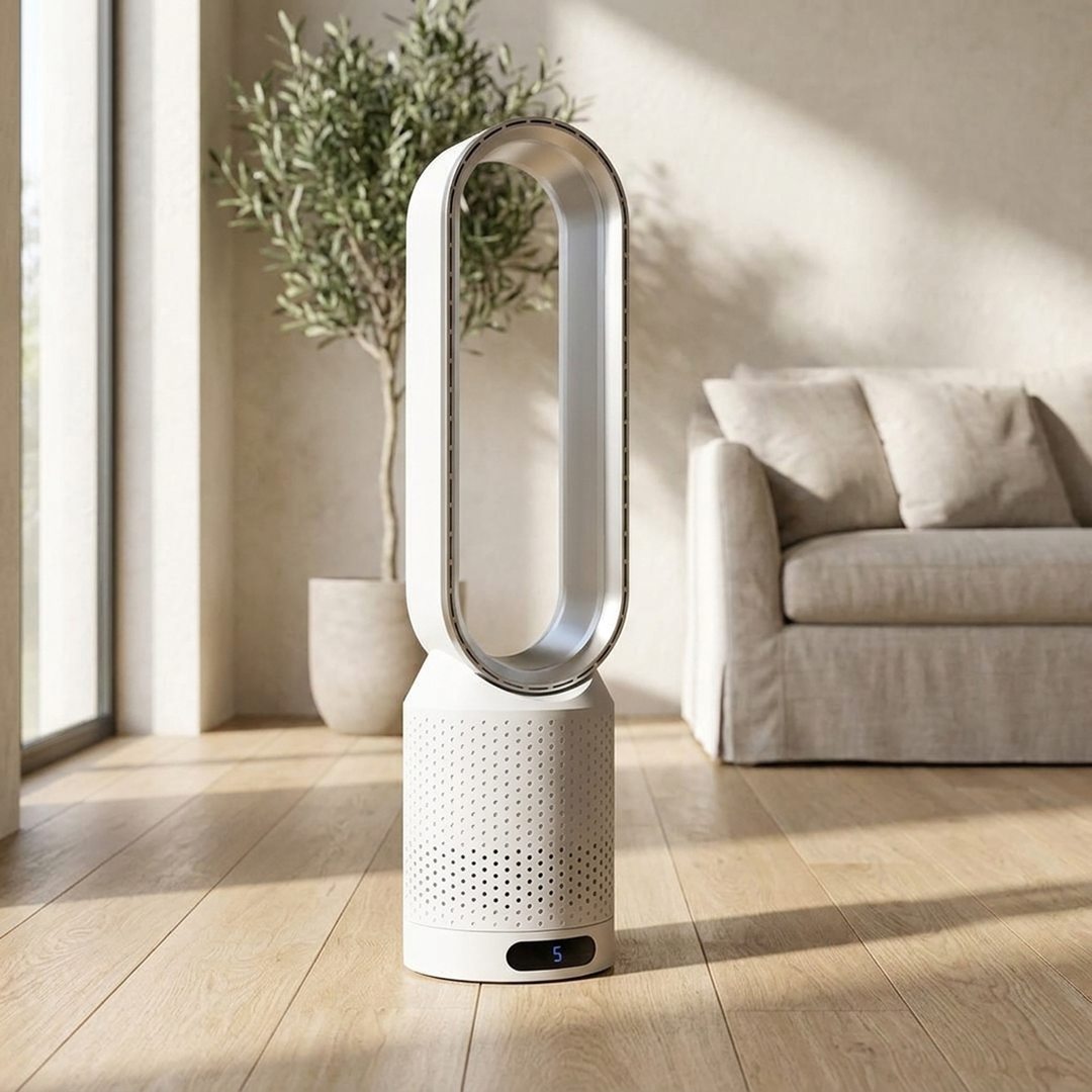 Bladeless Tower Fan for Cleaner, Cooler Air