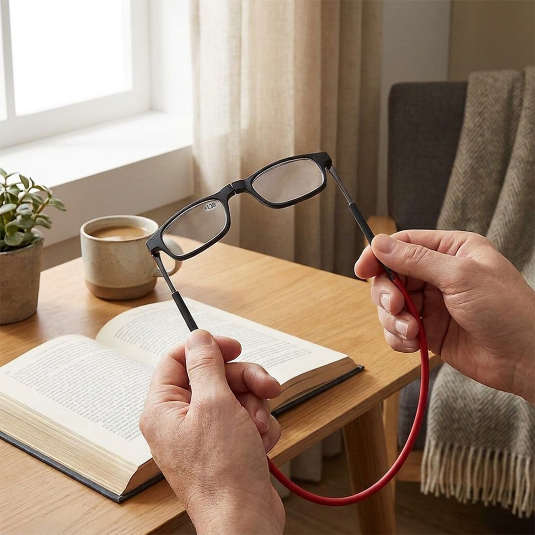 Neck-Hanging Readers for Clarity Within Reach