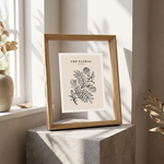 Solid Wood Floating Frame for Light-Filled Displays