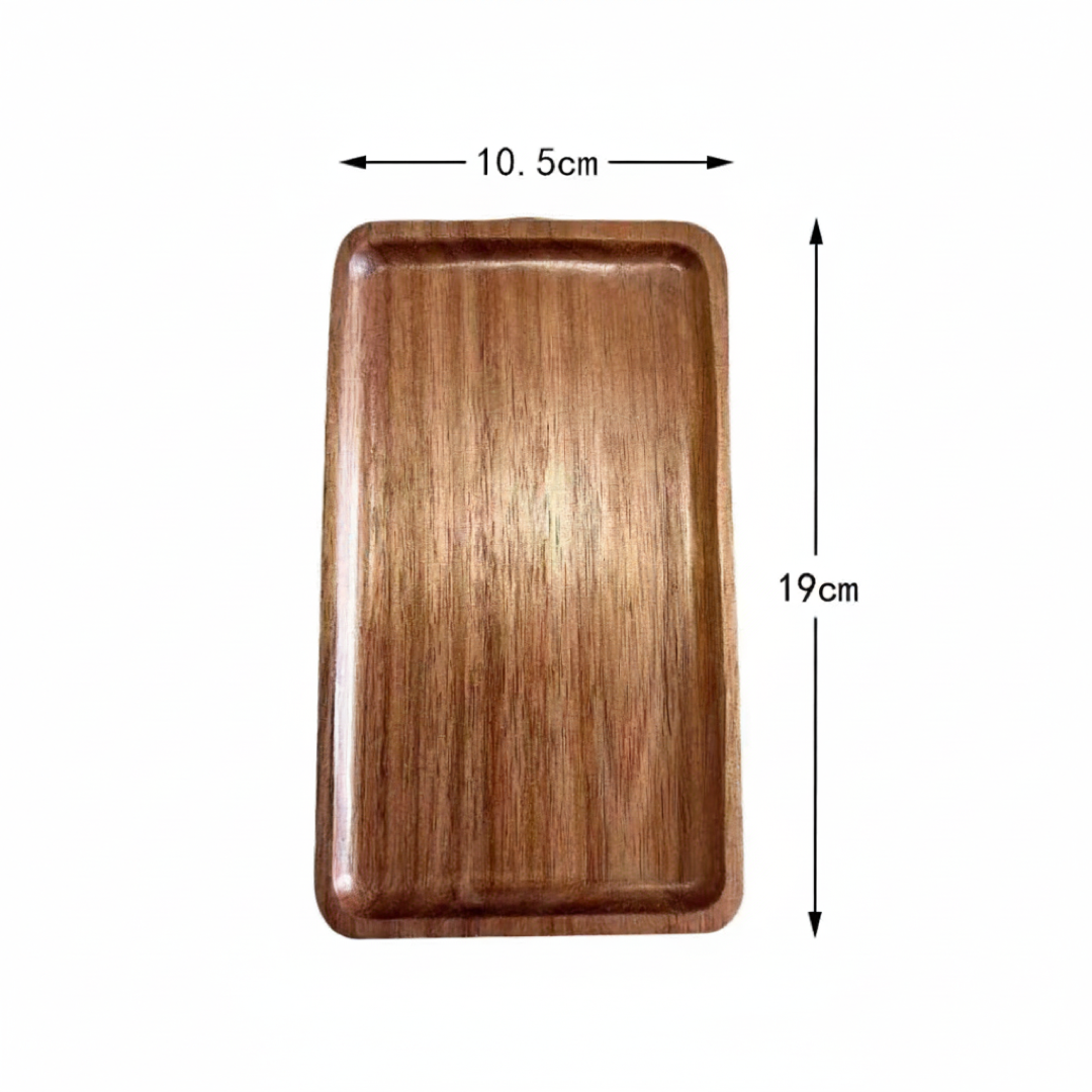 Artisan Wood Serving Tray for Effortless Styling