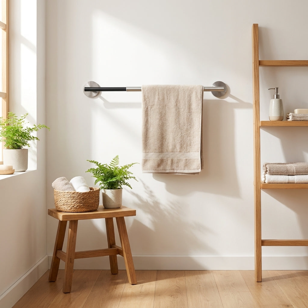 Adjustable Towel Rail for Space-Saving Drying