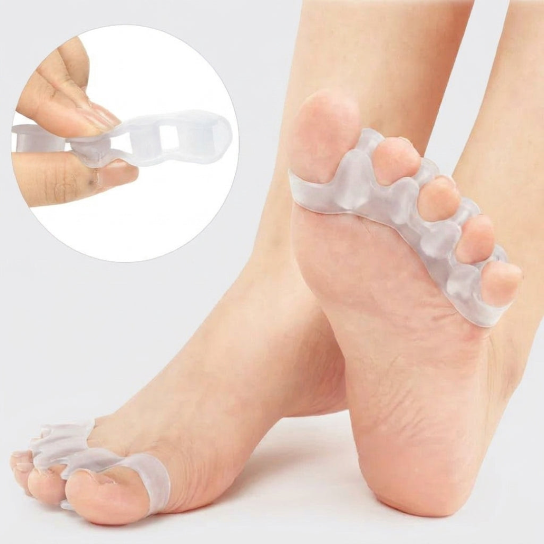 Flexible Toe Separators for Gentle Alignment