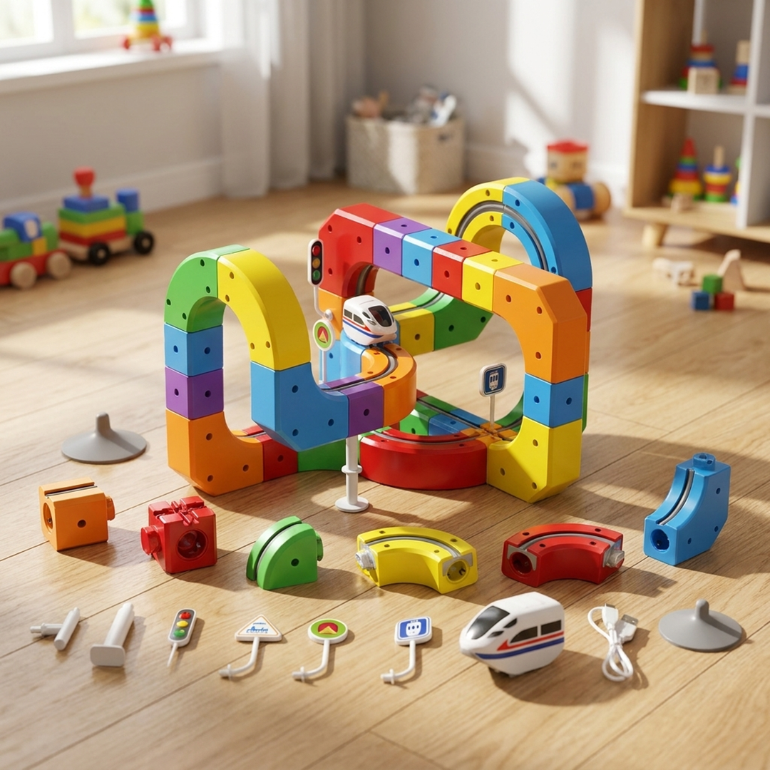 Buildable Railway Playset – Creative Layouts Await