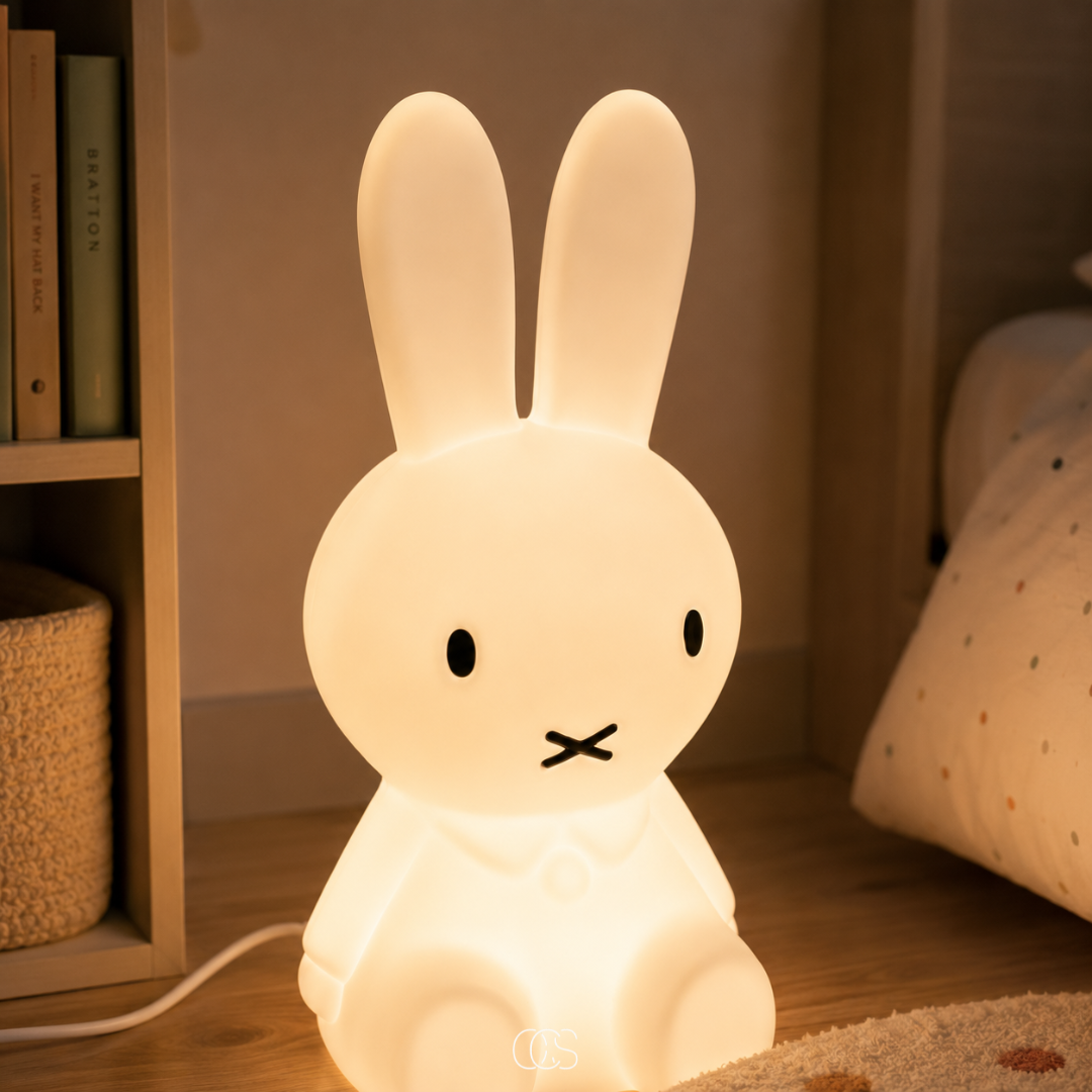 Standing Rabbit Night Light for Peaceful Bedtimes