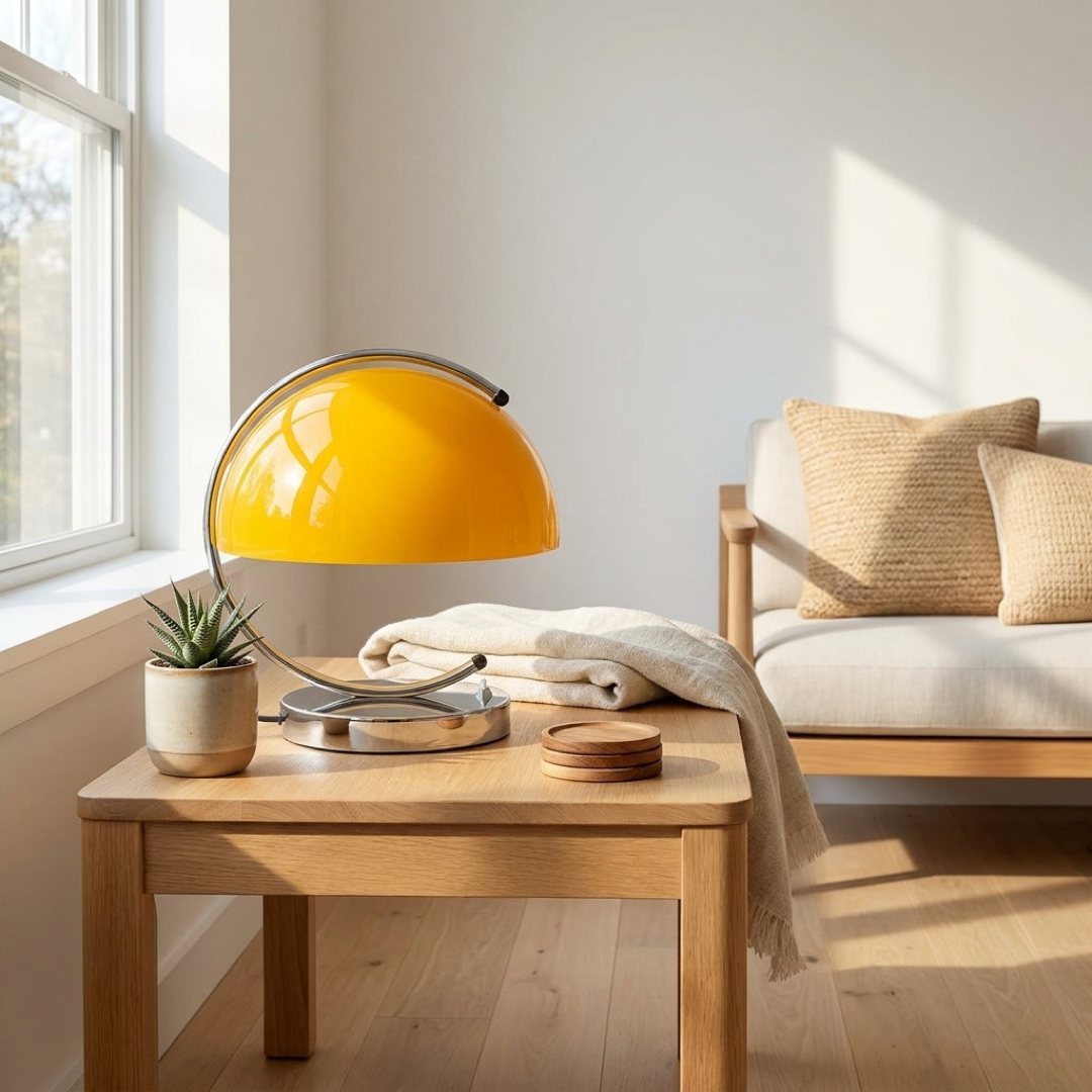 Nordic Glass Table Lamp for Cozy Illumination