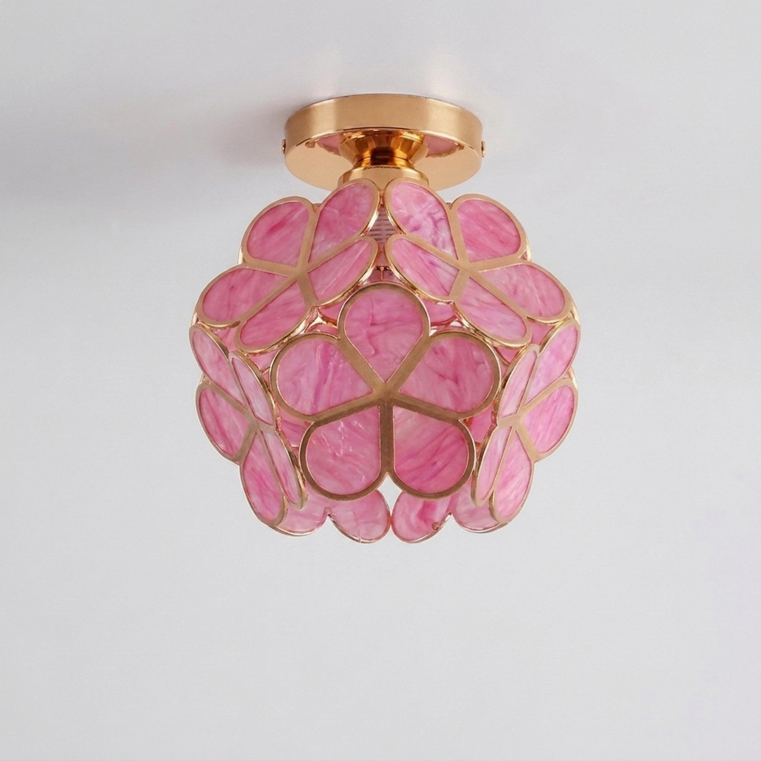 Crystal Bloom Ceiling Light – Warm Ambience