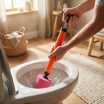 Power-Blast Drain Plunger for Stubborn Clogs