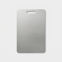 Stainless Steel Prep Board for Cleaner Cutting