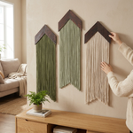 Handwoven Macrame Wall Art for Bohemian Warmth