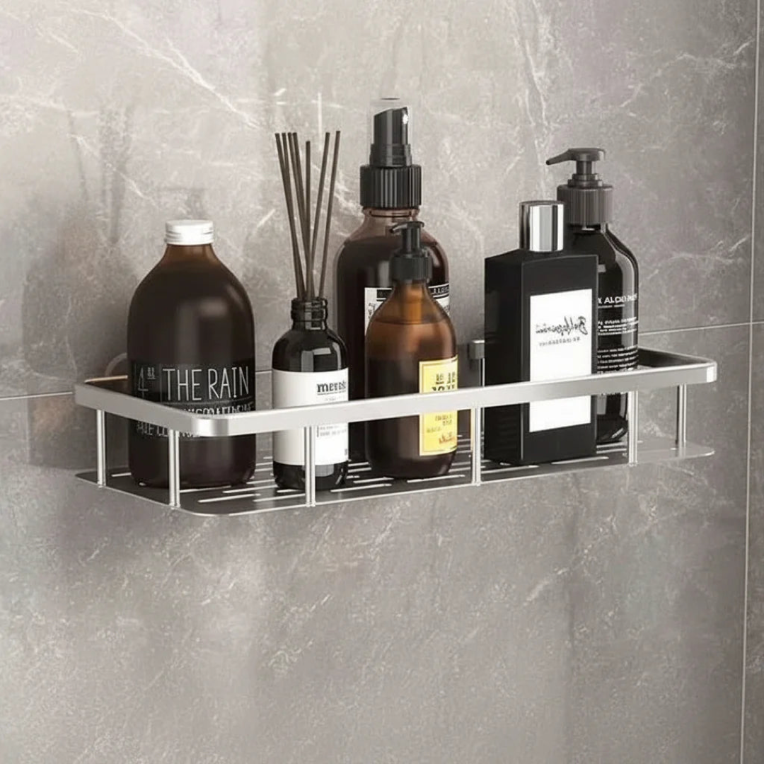 Wall-Mounted Bathroom Shelf for Clutter-Free Counters