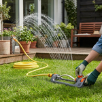 Oscillating Lawn Sprinkler for Even Coverage