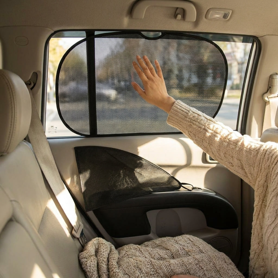 Cling-On Car Window Shades for Cooler Rides