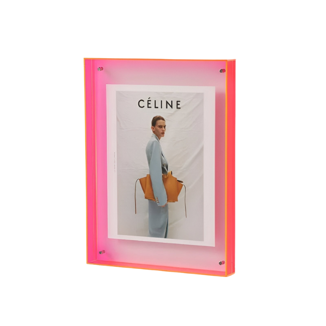 Magnetic Acrylic Photo Frame for Easy Swaps