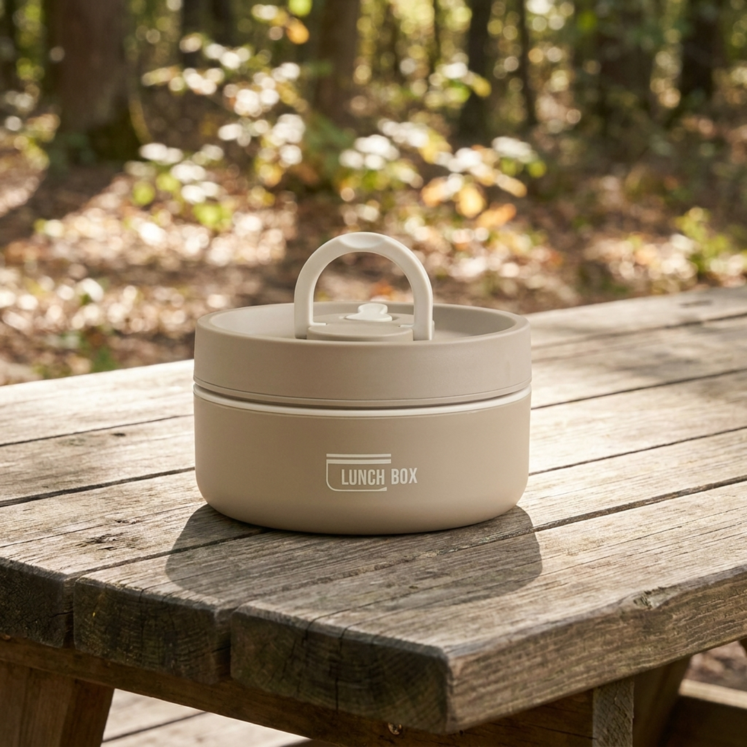 Stackable Insulated Lunch Box for Warm Meals