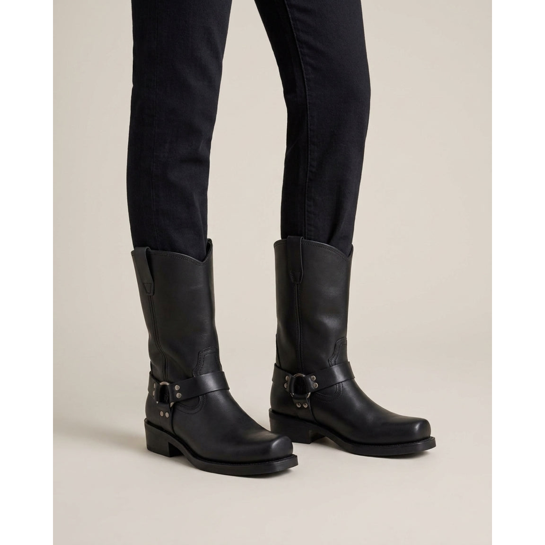Men's Waterproof Harness Boots for Steady Traction
