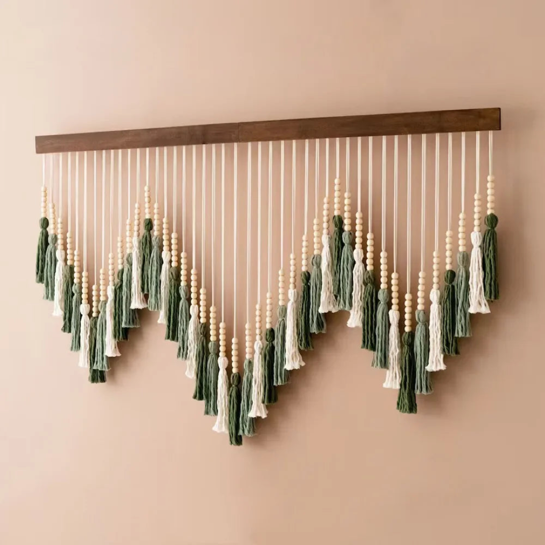 Handwoven Macrame Wall Art for Bohemian Warmth