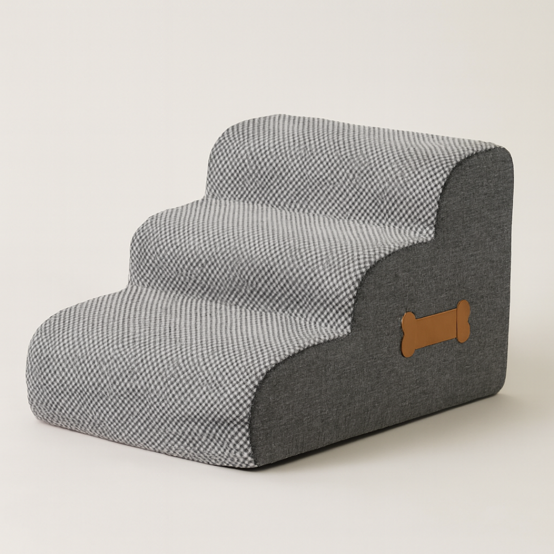 Joint-Safe Foam Pet Stairs for Easy Access