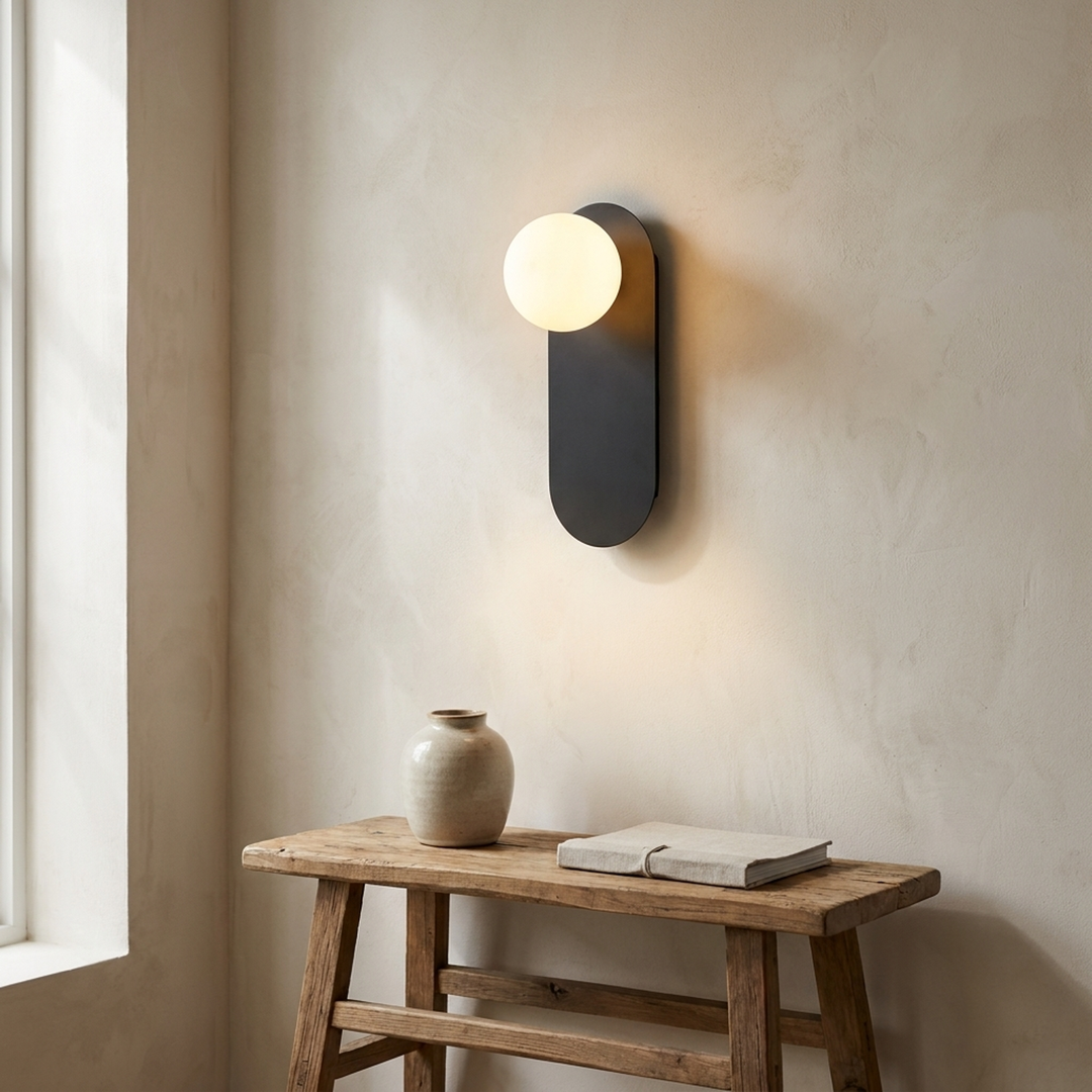 Glass Globe Wall Light – Welcoming Accent Glow