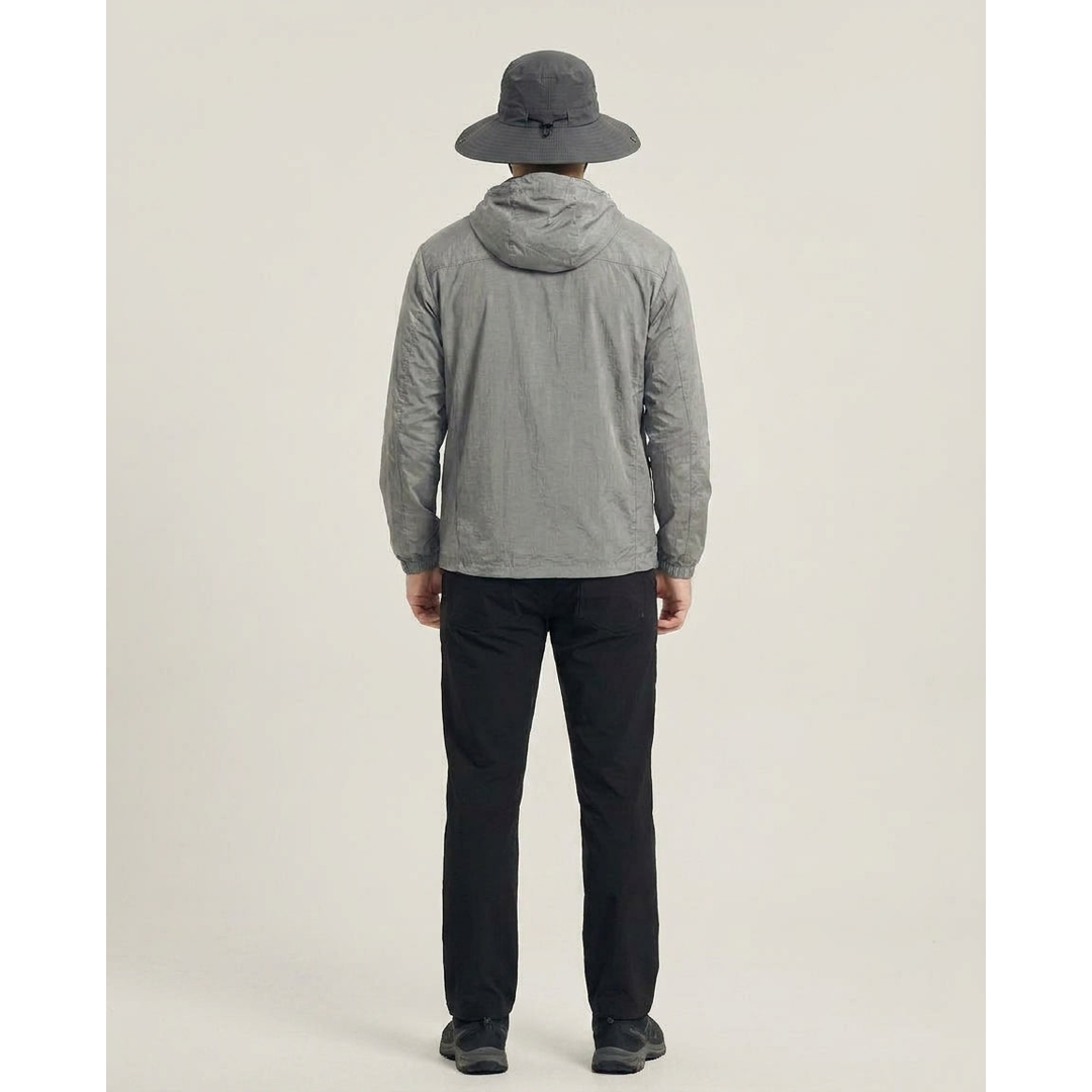 Ventilated Wide-Brim Hat for Cool Sun Protection