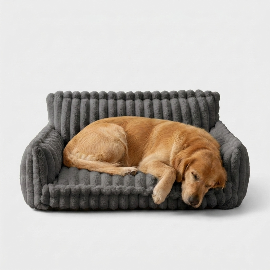 Cozy Dog Sofa Bed with Washable Cover