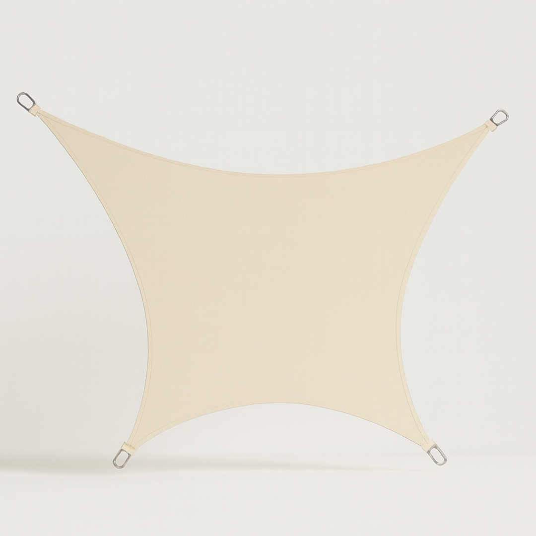Triangle Sun Sail for Cool, Dry Outdoor Spaces