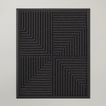 Striped Doormat That Traps Dirt Securely