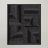 Striped Doormat That Traps Dirt Securely