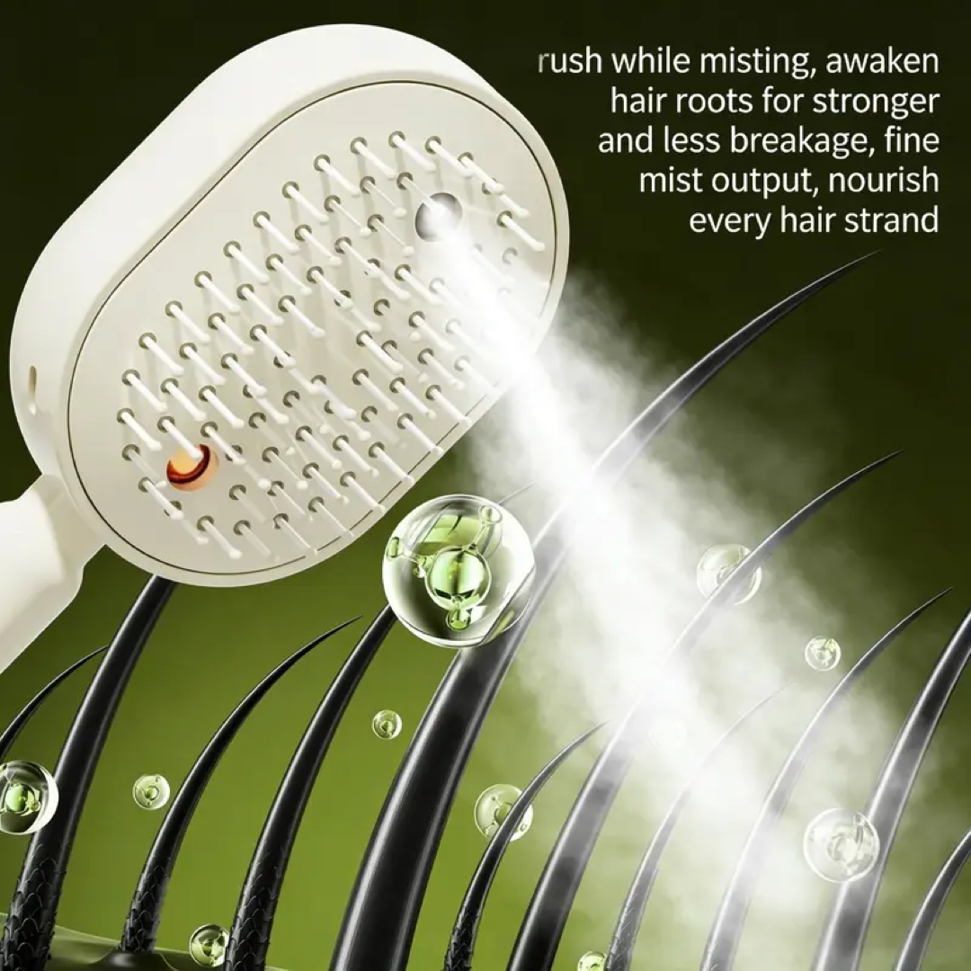 Mist Massage Comb for Gentle Scalp Care