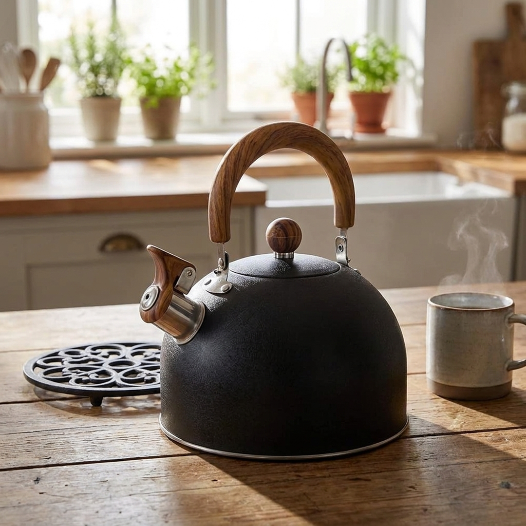3L Whistling Kettle for Effortless Boiling