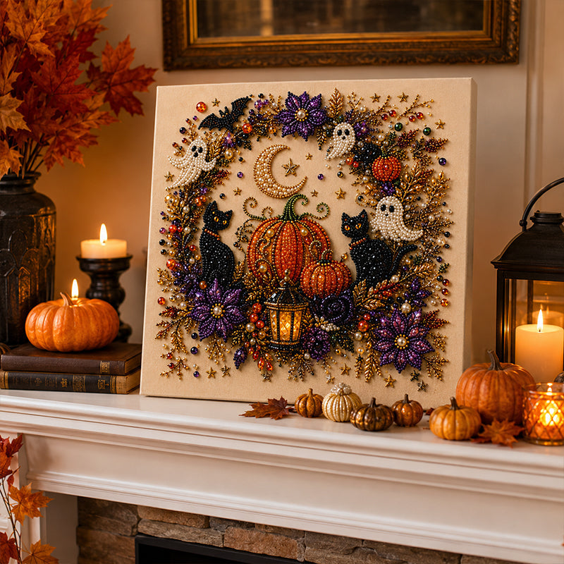 Halloween Bead Art Set For Festive Decor