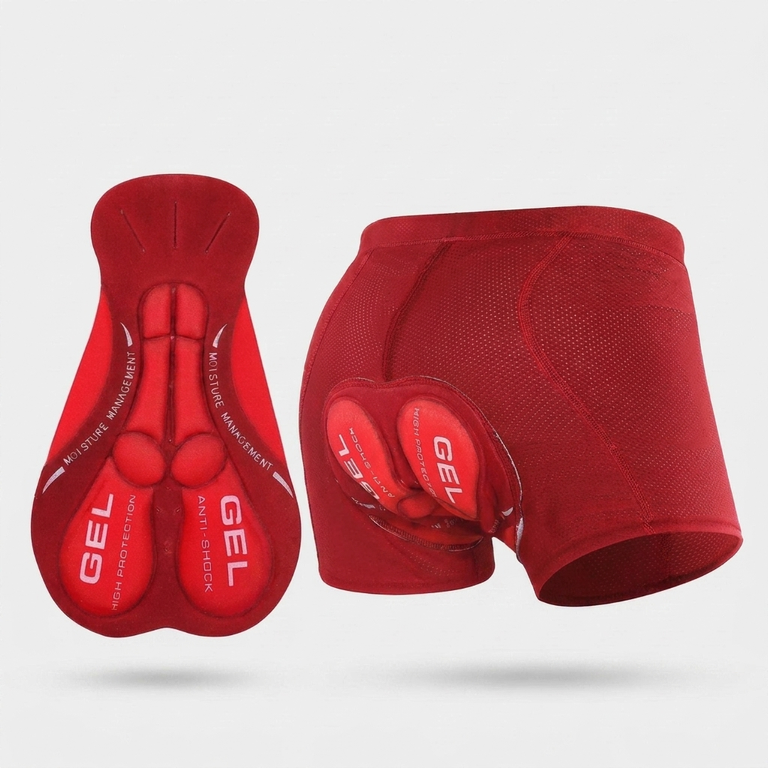 Gel-Cushioned Cycling Briefs for Smoother Rides