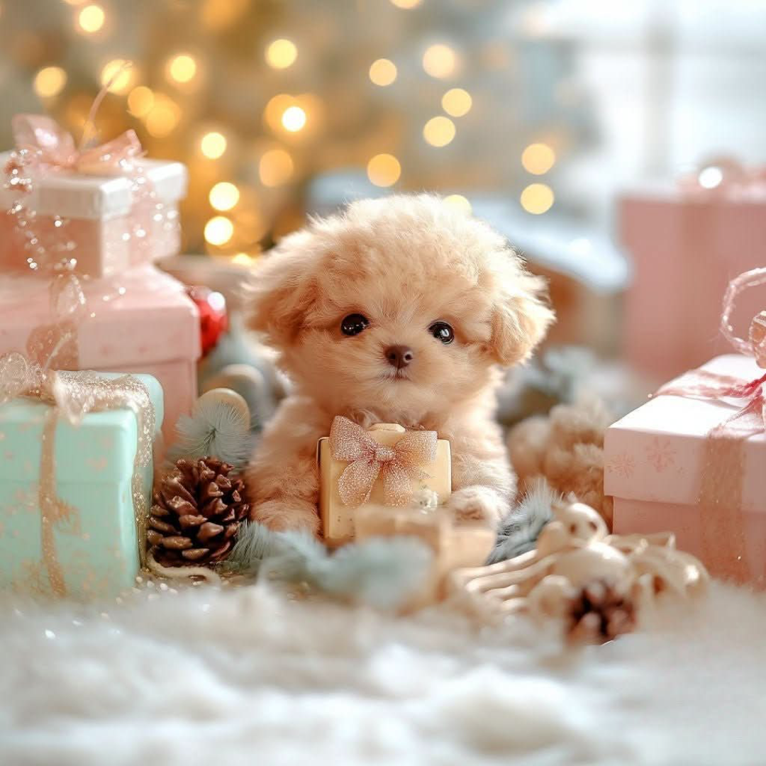 Poseable Plush Puppy for Creative Play