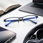 Progressive Reading Glasses for Seamless Focus