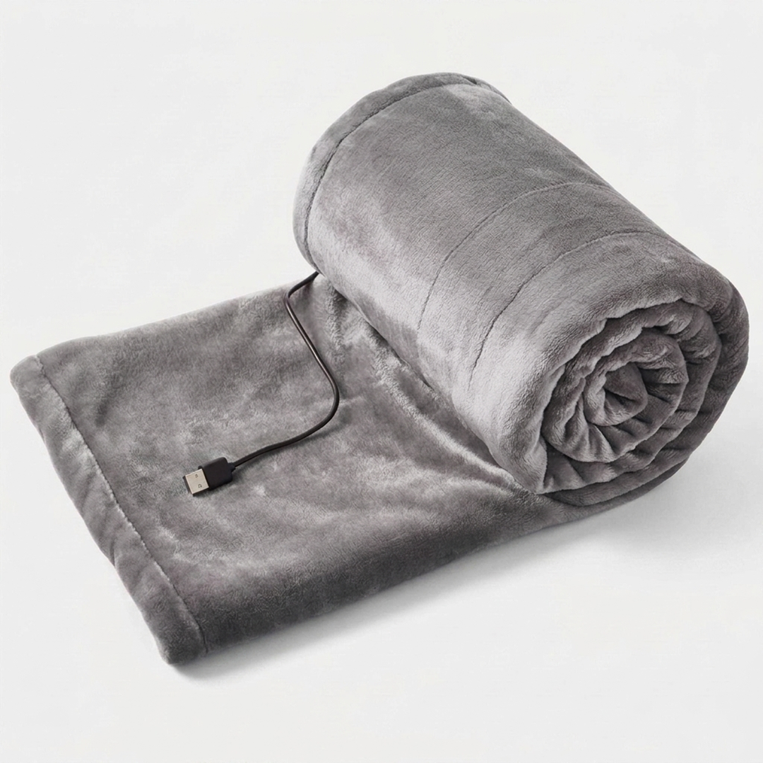 USB Heated Blanket – Three Cozy Heat Levels